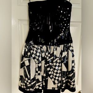 Vintage A. J. Bari cocktail dress.